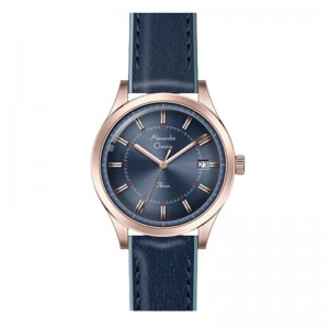 Alexandre Christie AC 2973 Rosegold Blue BDLRGBU
